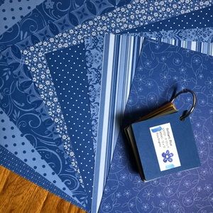 SU: Designer Series 12x12 paper in Brilliant Blue